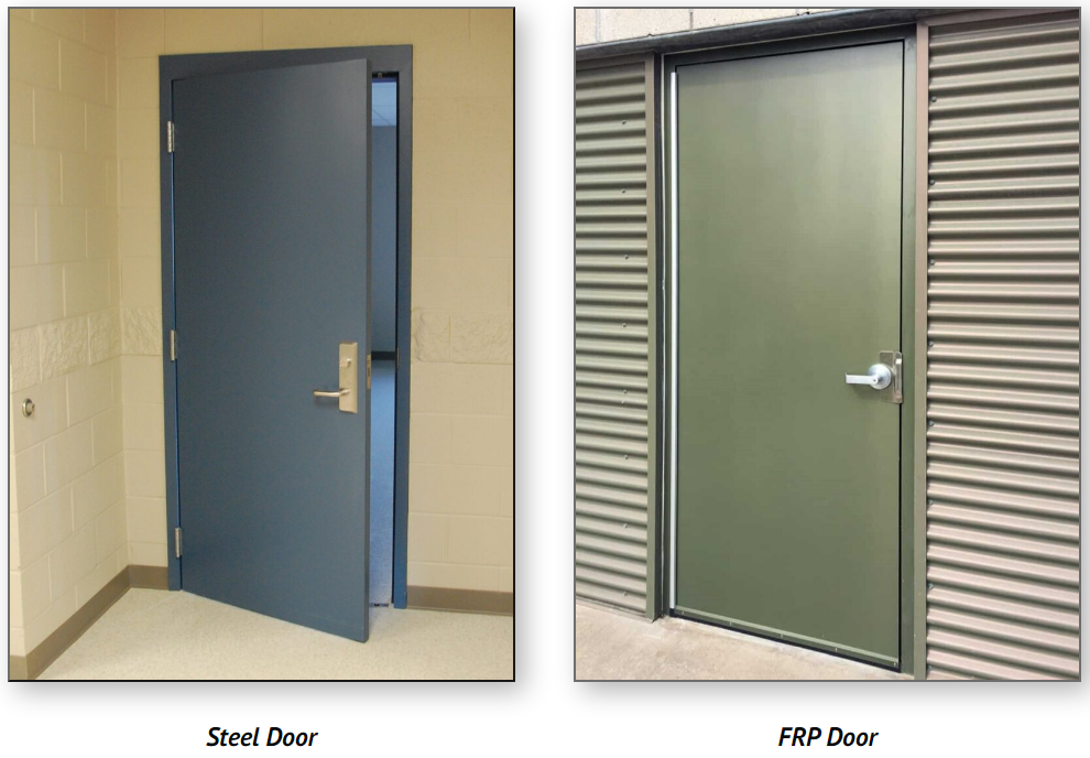 The Winning Choice: FRP vs. Hollow Metal Doors for Harsh Ohio Weather